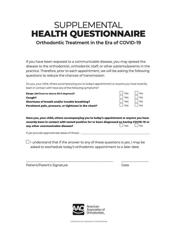 SUPPLEMENTAL-HEALTH-QUESTIONNAIRE